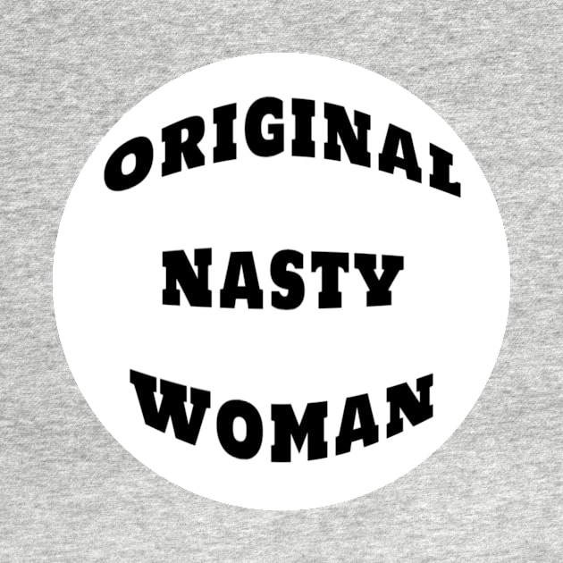 Original Nasty Woman Feminist Sticker Mug Gifts by gillys